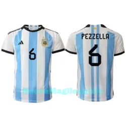 Maglia Argentina German Pezzella 6 Uomo Primo Mondiali 2022 Maglia Argentina German Pezzella 6 Uomo Primo Mondiali 2022
