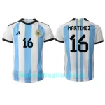 Maglia Argentina Lisandro Martinez 16 Uomo Primo Mondiali 2022
