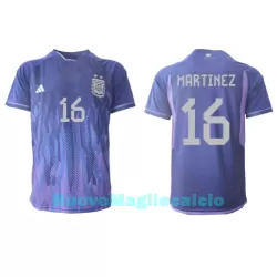 Maglia Argentina Lisandro Martinez 16 Uomo Secondo Mondiali 2022 Maglia Argentina Lisandro Martinez 16 Uomo Secondo Mondiali 2022
