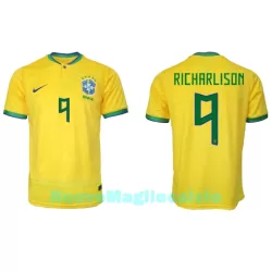 Maglia Brasile Richarlison 9 Uomo Primo Mondiali 2022 Maglia Brasile Richarlison 9 Uomo Primo Mondiali 2022