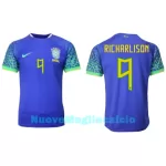 Maglia Brasile Richarlison 9 Uomo Secondo Mondiali 2022