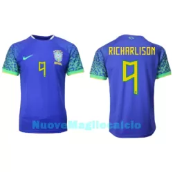 Maglia Brasile Richarlison 9 Uomo Secondo Mondiali 2022 Maglia Brasile Richarlison 9 Uomo Secondo Mondiali 2022