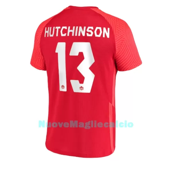 Maglia Canada Atiba Hutchinson 13 Uomo Primo Mondiali 2022
