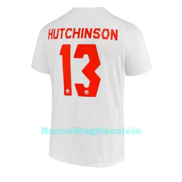 Maglia Canada Atiba Hutchinson 13 Uomo Secondo Mondiali 2022