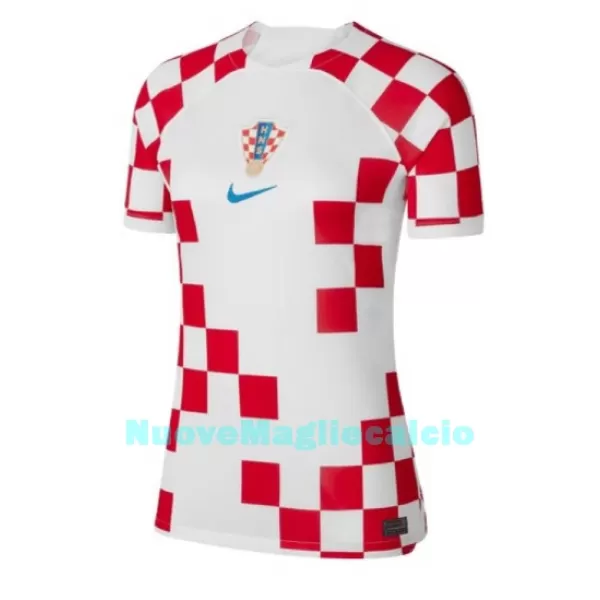 Maglia Croazia Donna Primo Mondiali 2022