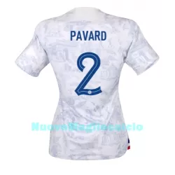 Maglia Francia Benjamin Pavard 2 Donna Secondo Mondiali 2022 Maglia Francia Benjamin Pavard 2 Donna Secondo Mondiali 2022