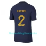 Maglia Francia Benjamin Pavard 2 Uomo Primo Mondiali 2022