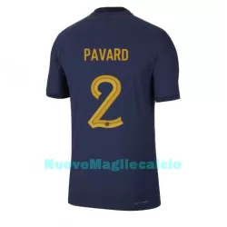 Maglia Francia Benjamin Pavard 2 Uomo Primo Mondiali 2022 Maglia Francia Benjamin Pavard 2 Uomo Primo Mondiali 2022