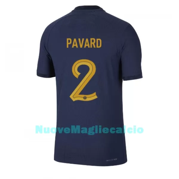 Maglia Francia Benjamin Pavard 2 Uomo Primo Mondiali 2022