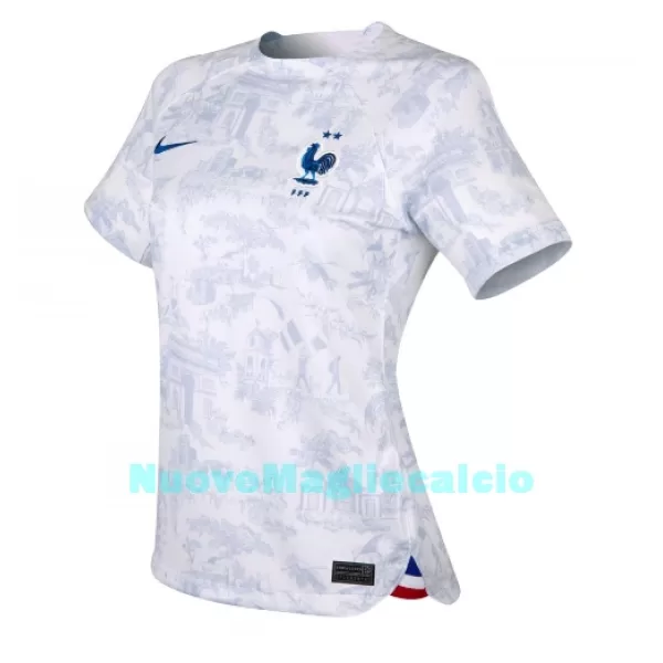 Maglia Francia Donna Secondo Mondiali 2022