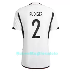 Maglia Germania Antonio Rudiger 2 Uomo Primo Mondiali 2022 Maglia Germania Antonio Rudiger 2 Uomo Primo Mondiali 2022