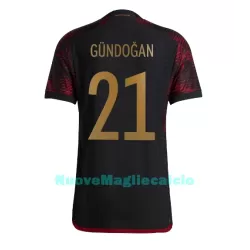 Maglia Germania Ilkay Gündogan 21 Uomo Secondo Mondiali 2022 Maglia Germania Ilkay Gündogan 21 Uomo Secondo Mondiali 2022