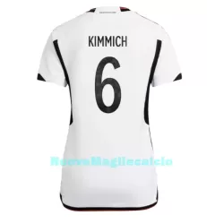 Maglia Germania Joshua Kimmich 6 Donna Primo Mondiali 2022 Maglia Germania Joshua Kimmich 6 Donna Primo Mondiali 2022