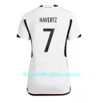 Maglia Germania Kai Havertz 7 Donna Primo Mondiali 2022