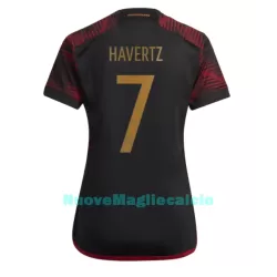 Maglia Germania Kai Havertz 7 Donna Secondo Mondiali 2022 Maglia Germania Kai Havertz 7 Donna Secondo Mondiali 2022