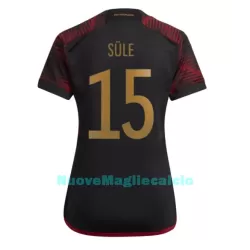 Maglia Germania Niklas Sule 15 Donna Secondo Mondiali 2022 Maglia Germania Niklas Sule 15 Donna Secondo Mondiali 2022