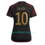 Maglia Germania Serge Gnabry 10 Donna Secondo Mondiali 2022