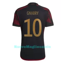 Maglia Germania Serge Gnabry 10 Uomo Secondo Mondiali 2022 Maglia Germania Serge Gnabry 10 Uomo Secondo Mondiali 2022