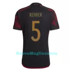 Maglia Germania Thilo Kehrer 5 Uomo Secondo Mondiali 2022