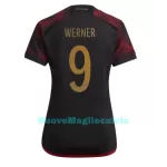 Maglia Germania Timo Werner 9 Donna Secondo Mondiali 2022
