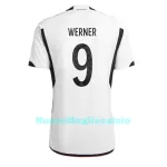 Maglia Germania Timo Werner 9 Uomo Primo Mondiali 2022