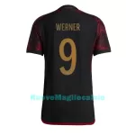Maglia Germania Timo Werner 9 Uomo Secondo Mondiali 2022