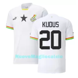 Maglia Ghana Mohammed Kudus 20 Uomo Primo Mondiali 2022 Maglia Ghana Mohammed Kudus 20 Uomo Primo Mondiali 2022