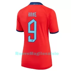 Maglia Inghilterra Harry Kane 9 Donna Secondo Mondiali 2022 Maglia Inghilterra Harry Kane 9 Donna Secondo Mondiali 2022