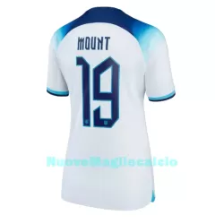 Maglia Inghilterra Mason Mount 19 Donna Primo Mondiali 2022 Maglia Inghilterra Mason Mount 19 Donna Primo Mondiali 2022