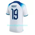 Maglia Inghilterra Mason Mount 19 Uomo Primo Mondiali 2022