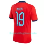 Maglia Inghilterra Mason Mount 19 Uomo Secondo Mondiali 2022