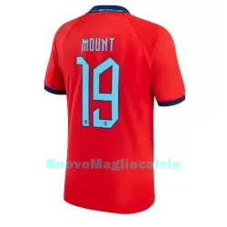 Maglia Inghilterra Mason Mount 19 Uomo Secondo Mondiali 2022 Maglia Inghilterra Mason Mount 19 Uomo Secondo Mondiali 2022