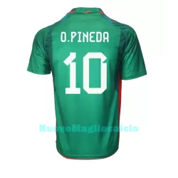 Maglia Messico Orbelin Pineda 10 Uomo Primo Mondiali 2022 Maglia Messico Orbelin Pineda 10 Uomo Primo Mondiali 2022