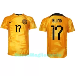 Maglia Olanda Daley Blind 17 Uomo Primo Mondiali 2022 Maglia Olanda Daley Blind 17 Uomo Primo Mondiali 2022