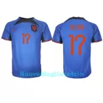 Maglia Olanda Daley Blind 17 Uomo Secondo Mondiali 2022