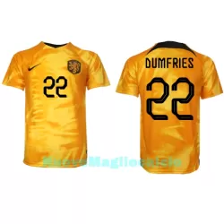Maglia Olanda Denzel Dumfries 22 Uomo Primo Mondiali 2022 Maglia Olanda Denzel Dumfries 22 Uomo Primo Mondiali 2022