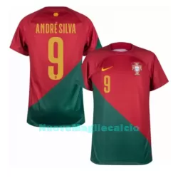 Maglia Portogallo Andre Silva 9 Uomo Primo Mondiali 2022 Maglia Portogallo Andre Silva 9 Uomo Primo Mondiali 2022