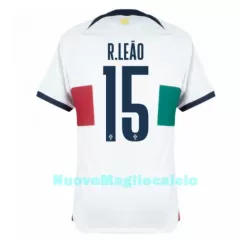 Maglia Portogallo Rafael Leao 15 Uomo Secondo Mondiali 2022 Maglia Portogallo Rafael Leao 15 Uomo Secondo Mondiali 2022