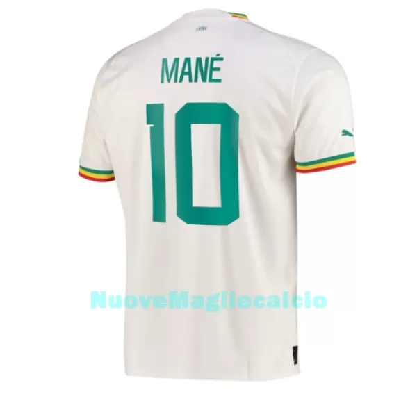 Maglia Senegal Sadio Mane 10 Uomo Primo Mondiali 2022