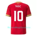 Maglia Serbia Dusan Tadic 10 Uomo Primo Mondiali 2022