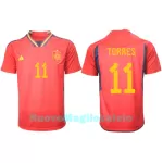 Maglia Spagna Ferran Torres 11 Uomo Primo Mondiali 2022