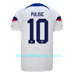 Maglia Stati Uniti Christian Pulisic 10 Uomo Primo Mondiali 2022 Maglia Stati Uniti Christian Pulisic 10 Uomo Primo Mondiali 2022