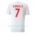 Maglia Svizzera Breel Embolo 7 Uomo Secondo Mondiali 2022