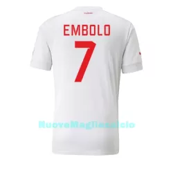 Maglia Svizzera Breel Embolo 7 Uomo Secondo Mondiali 2022 Maglia Svizzera Breel Embolo 7 Uomo Secondo Mondiali 2022