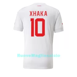 Maglia Svizzera Granit Xhaka 10 Uomo Secondo Mondiali 2022 Maglia Svizzera Granit Xhaka 10 Uomo Secondo Mondiali 2022
