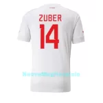 Maglia Svizzera Steven Zuber 14 Uomo Secondo Mondiali 2022