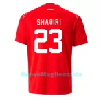 Maglia Svizzera Xherdan Shaqiri 23 Uomo Primo Mondiali 2022