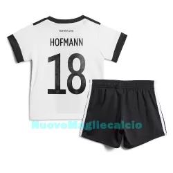 Completo calcio Germania Jonas Hofmann 18 Bambino Primo Mondiali 2022 Completo calcio Germania Jonas Hofmann 18 Bambino Primo Mondiali 2022