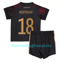 Completo calcio Germania Jonas Hofmann 18 Bambino Secondo Mondiali 2022 Completo calcio Germania Jonas Hofmann 18 Bambino Secondo Mondiali 2022