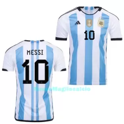 Maglia Argentina 3 Star Messi 10 Uomo Primo Mondiali 2022 Maglia Argentina 3 Star Messi 10 Uomo Primo Mondiali 2022